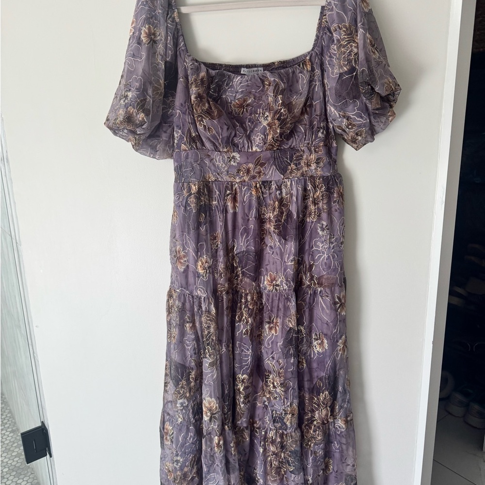 Baltic Born Lavender Floral Maxi Dress